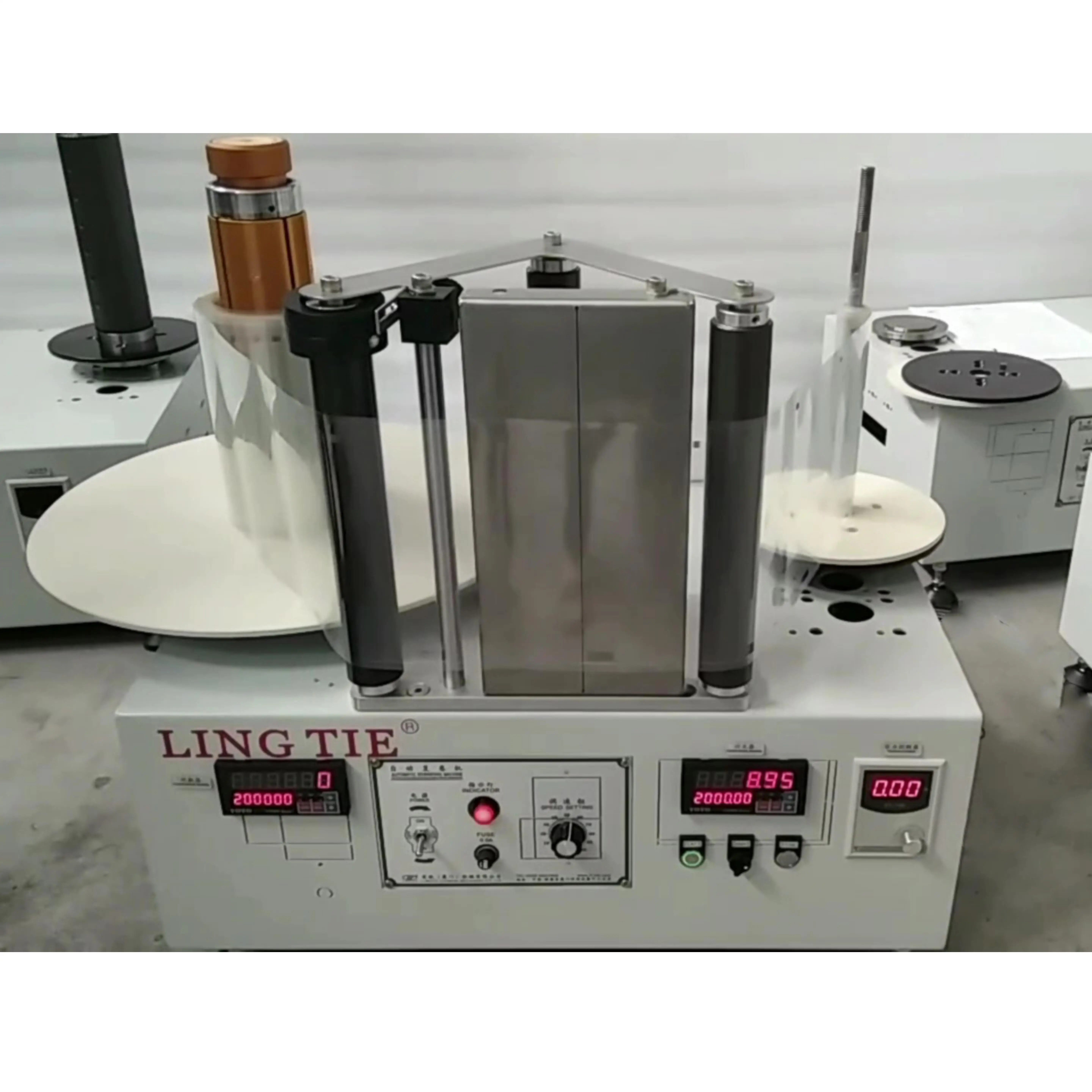 Automatic Paper Roll Rewinding Machine with Counting for Paper, PVC, PP, PEC Film, Label