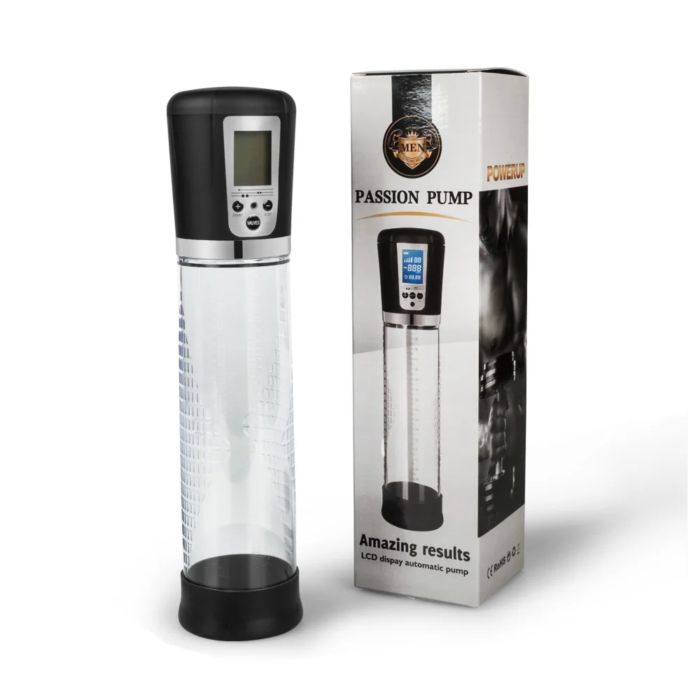 Electric Penis Enlarge Vacuum Pump,Rechargeable Automatic High-Vacuum Penis Enlargement Extend Pump, Air Pressure Device Black