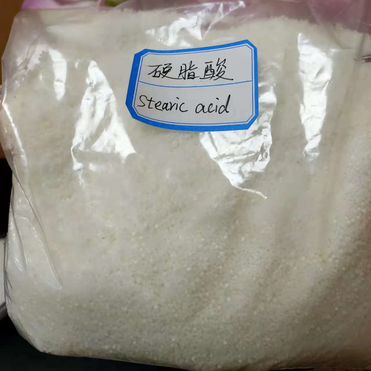 Industrial 99% Purity Triple Pressed Stearic Acid for Plastics and Rubber