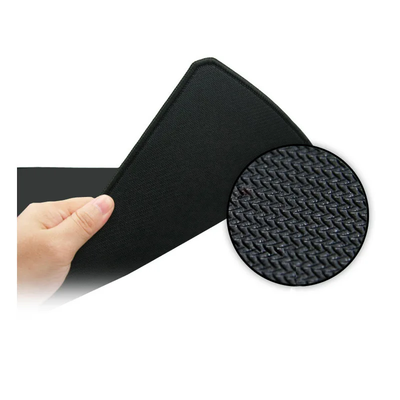 Custom oversized thickened non-slip luminescent pad with overlock color advertising mouse pad