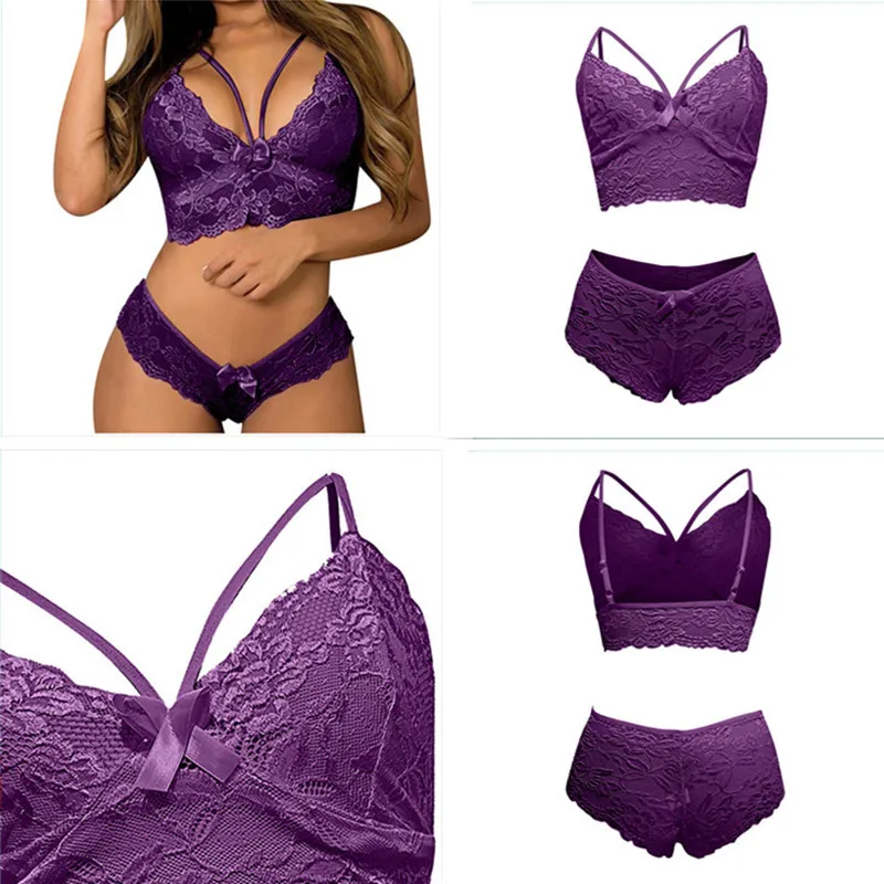 Sfy3215 Plus Size Lingerie Sexy Mesh Set Colorful Lingerie Transparent Tight Bra Sexy Night Underwear Women Sexy Lingerie