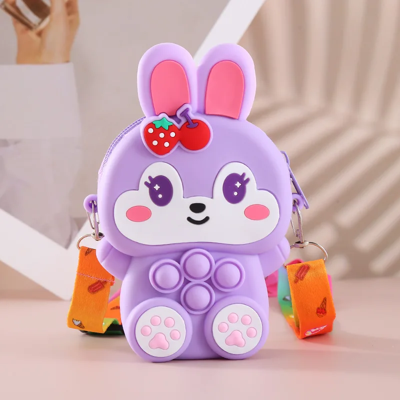 Cute Small Round Bag Single Messenger Boy Bag Kawaii Coin Purse Mini Kids Fashionable Latest Design Girls Handbags