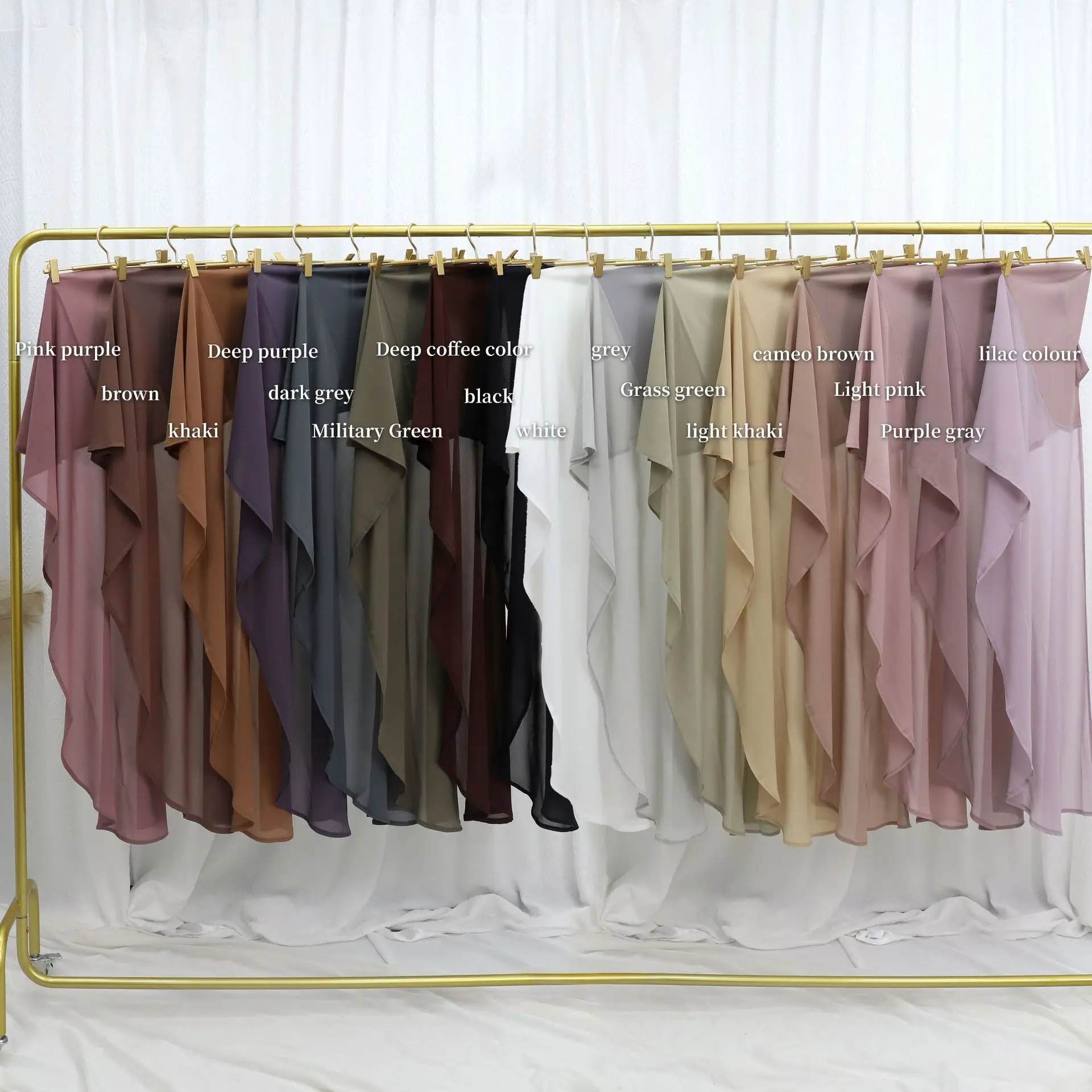 Safali Adult Malaysian Ready to Wear Turban Khimar Crystal Hemp with Chiffon Ladies Muslim Women Premium Kerudung Instant Hijabs