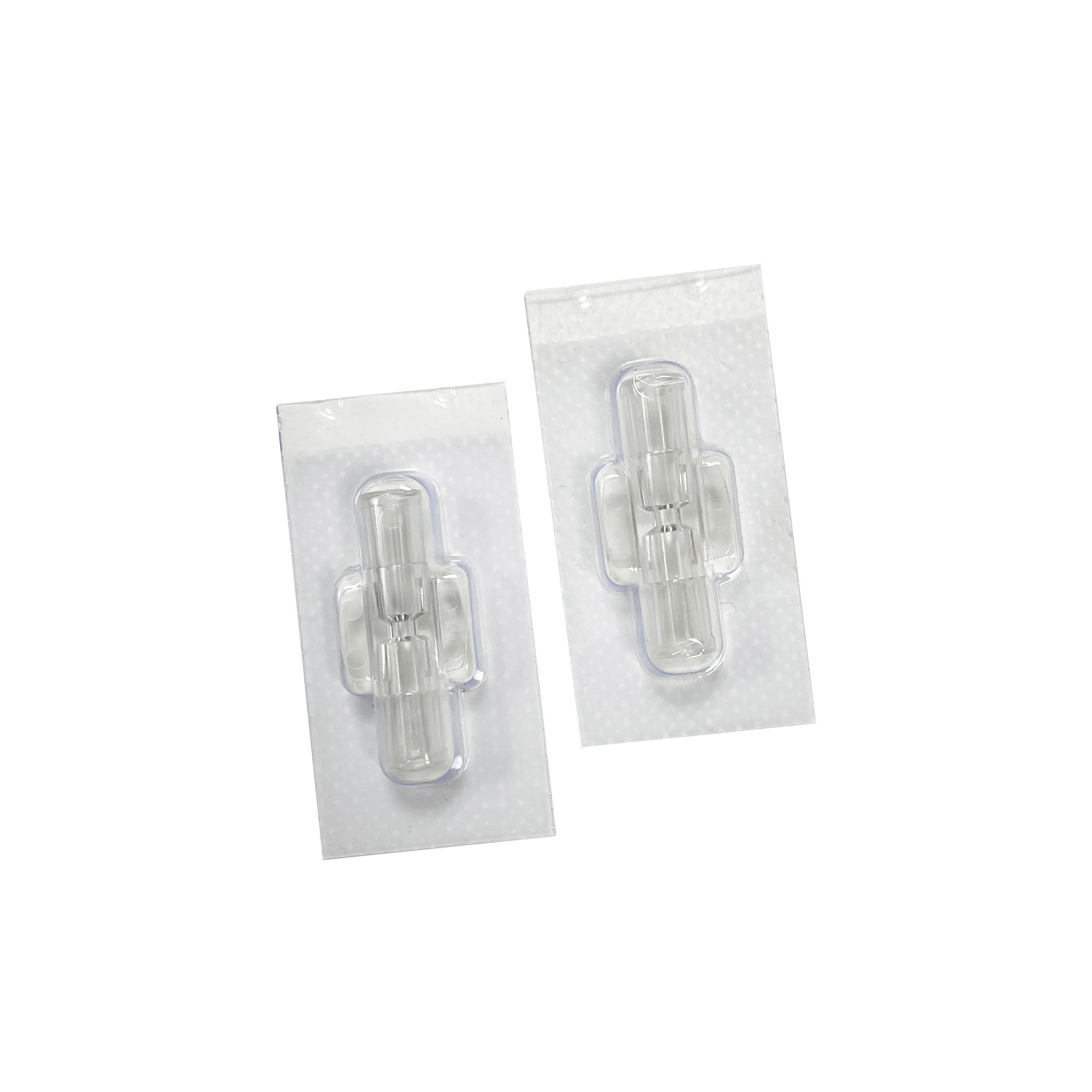 Unimaster Medical Syringe Luer Lock Connector Transparent Plastic Luer Lock Adapter