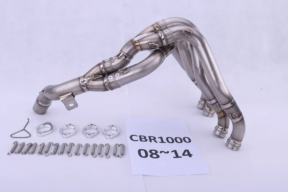 full titanium exhaust muffler pipe system for CBR1000 2014 new year model