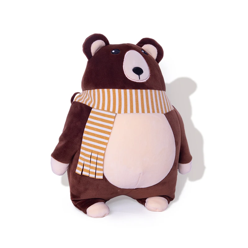 Bewalker 2 in 1  u shape pillow change plush toy Deformable Plush  Travel Pillow Animals Pillow Cartoon Headrest