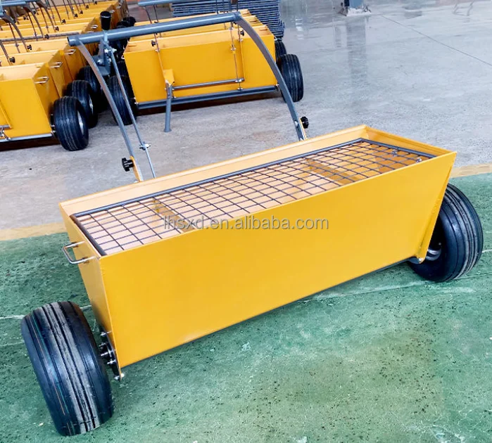 Hand pushed diamond sand spreader Concrete floor uniform lower spreader Wear-resistant leveling paver