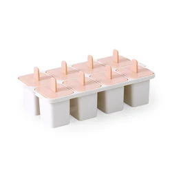 WORTHBUY Ice Cream DIY Pop Mould Easy Release Ice Cube Jelly Maker Plastic Popsicle Mold Kitchen Accessories
