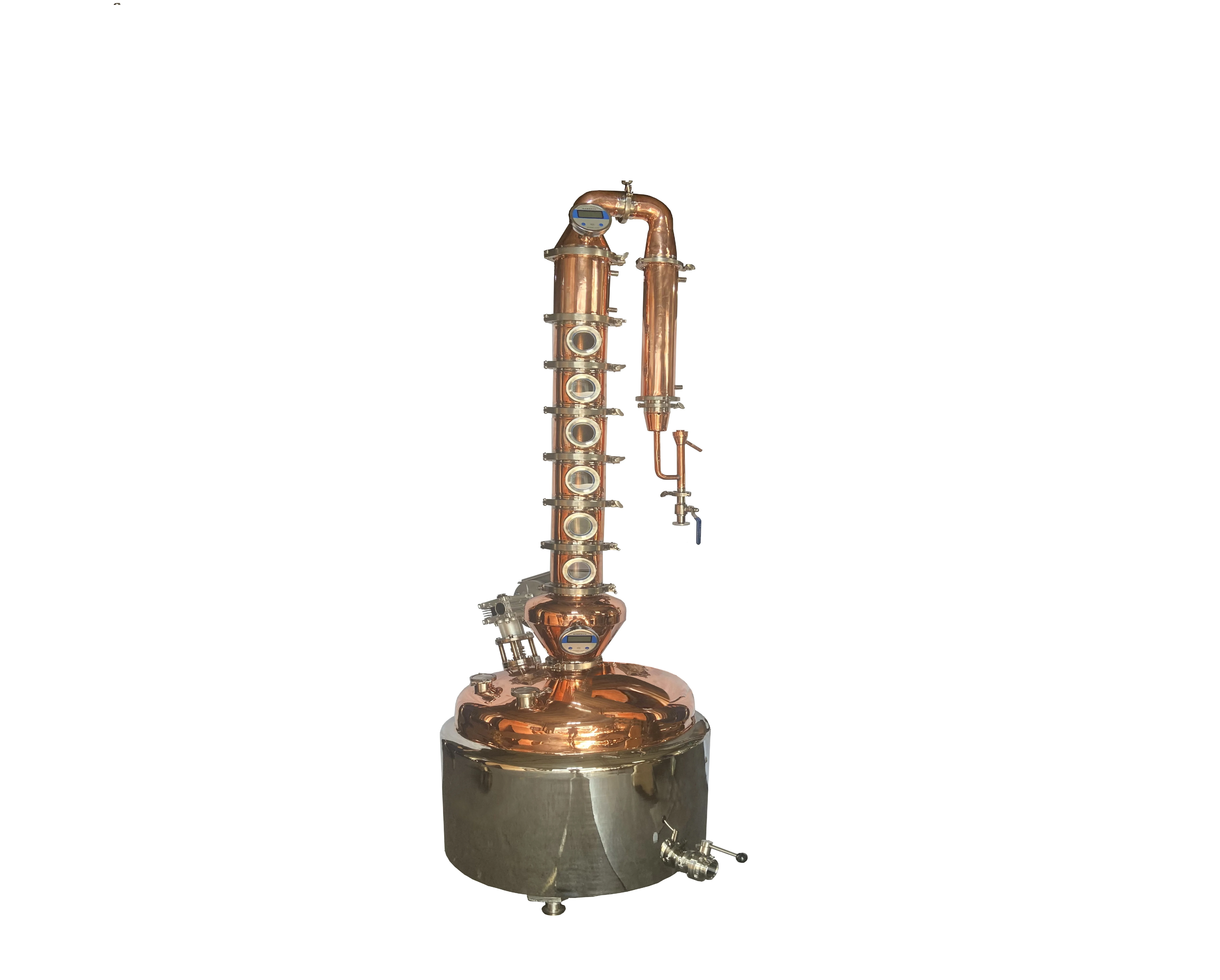 200L Distillery Copper Still Pot  Distillation Equipment