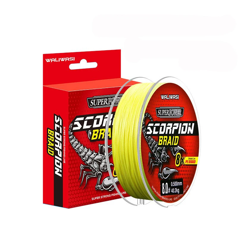 Fast Delivery PE Long Line Fishing Rope Accessories High Quality 8 Strands Fishing Line