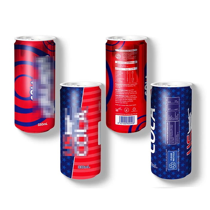 BPA Free Aluminum Cans 12oz 16oz 355ml 473ml 500ml Standard Sleek Slim Cans Factory Direct Sale