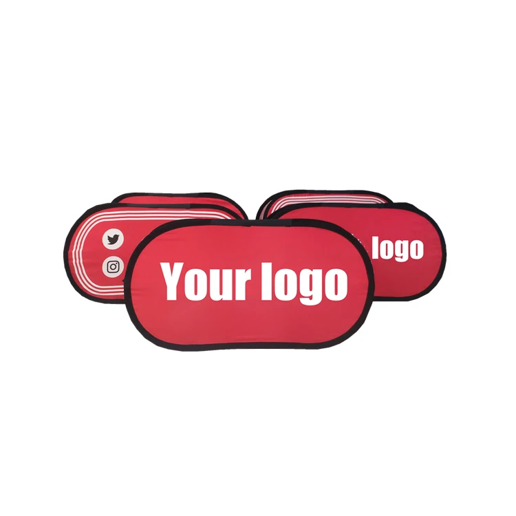 Weihai WZRODS Customize Printing Easy Quick Folding Set Up Stand Steel Bean Banner For Advertising Display