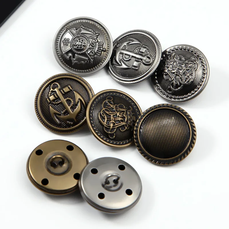 Brass Buttons for Ceremonial Wear garment brass uniform shank button