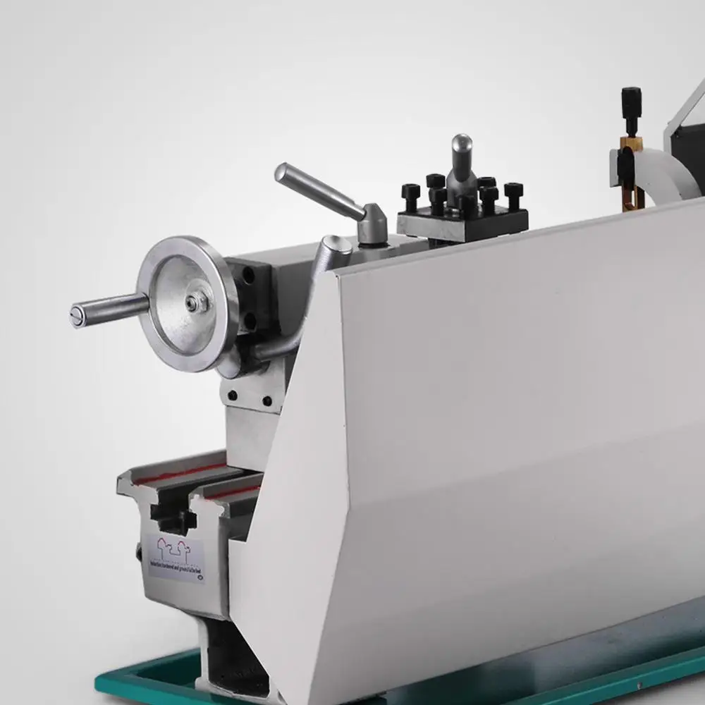 
 Мощность двигателя 750 Вт мини металлический станок 8X16 дюймов 2500 об/мин токарный станок  