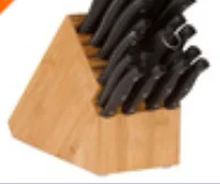 Универсальный бамбуковый держатель для ножей без ножей