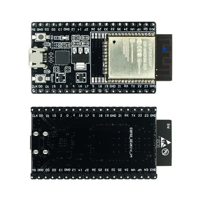 The ESP32 DevKitC development board is equipped with WROOM-32D module esp-wroom-32 esp32-wroom-32