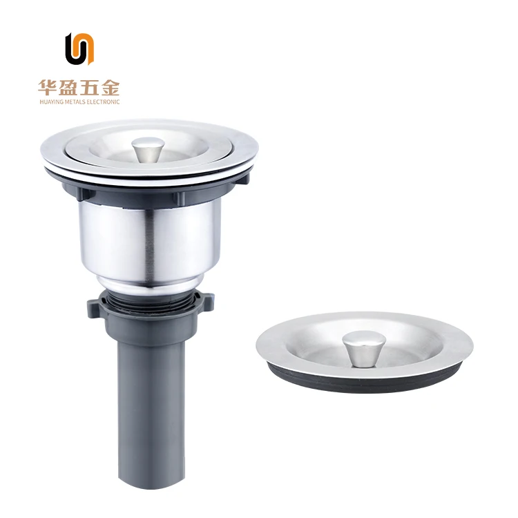 china suppliers New design bathroom kitchen 304 stainless steel waste basket 140mm sink mesh strainer gold (62172684656)
