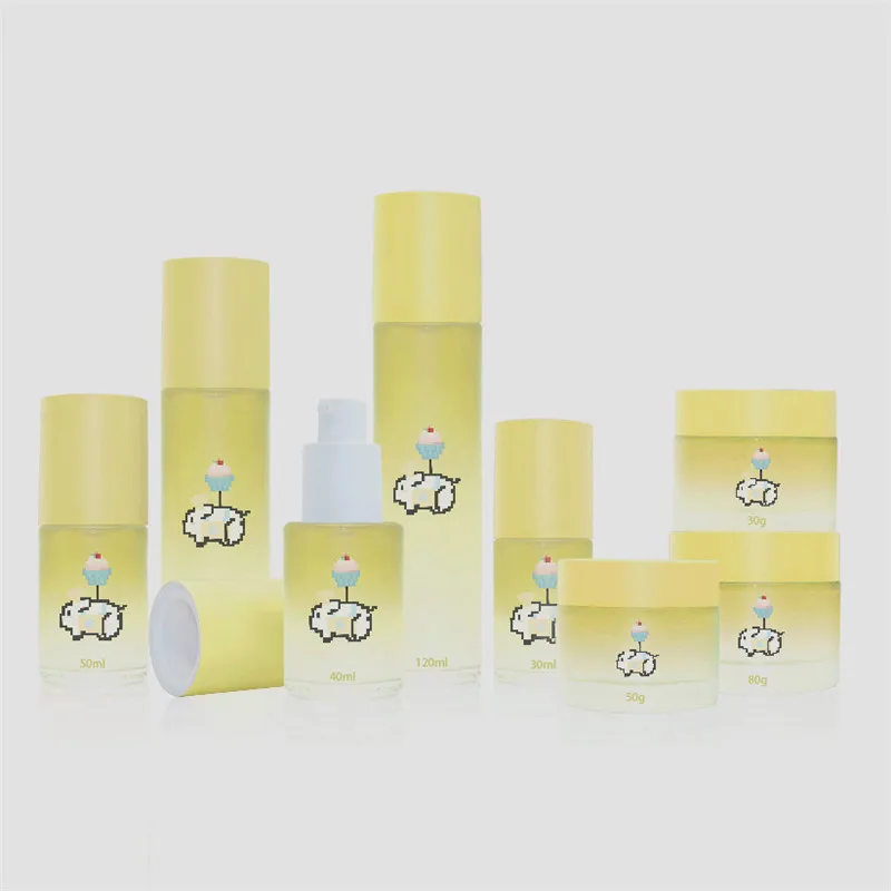 Cosmetic  PET plastic hand lotion wash liquid foaming soap bottles hair oil shampoo spray bottles