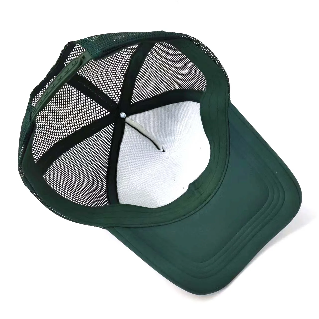 High Quality 3D Puff Print Custom Trucker Hat White Letters Logo Personalized Puff Hats Custom Puff Printing Trucker Hat