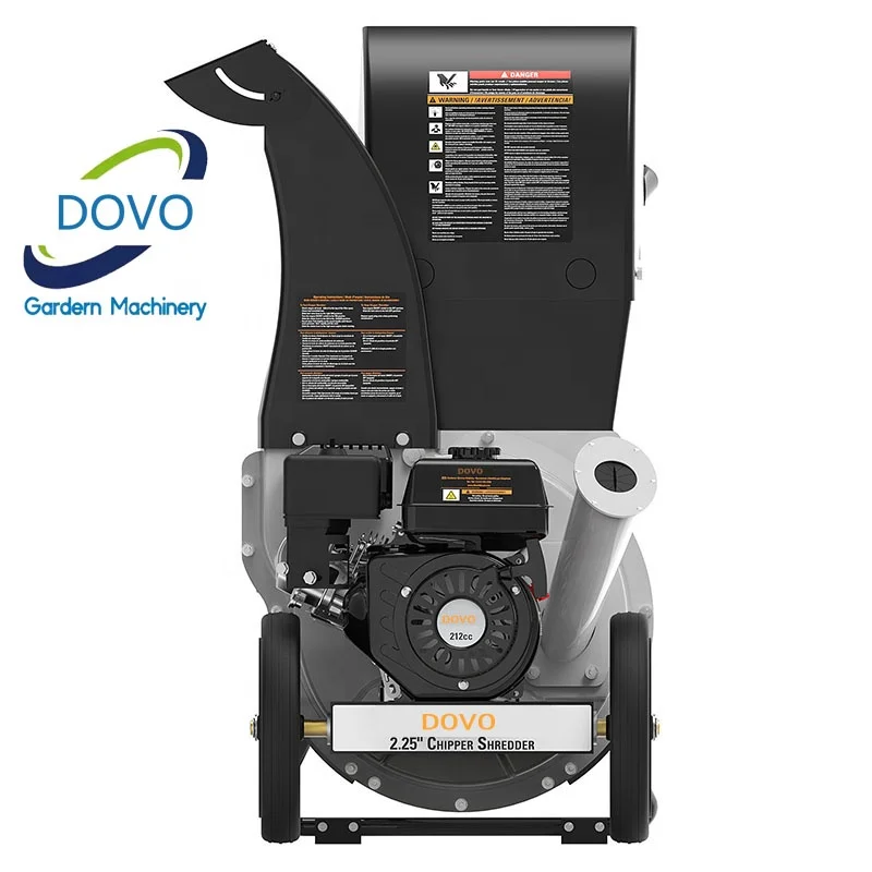 Made in China Factory Forestry Machinery Firewood Processor 11HP 270cc Gasoline Power Wood Shredder Chippers