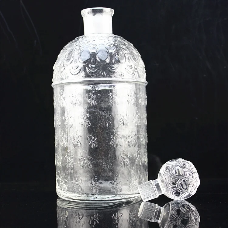 Glass Honey Bee Jar for Liquid Transparent Storage Bottles & Jars Fengming Wholesale Eco-friendly Empty