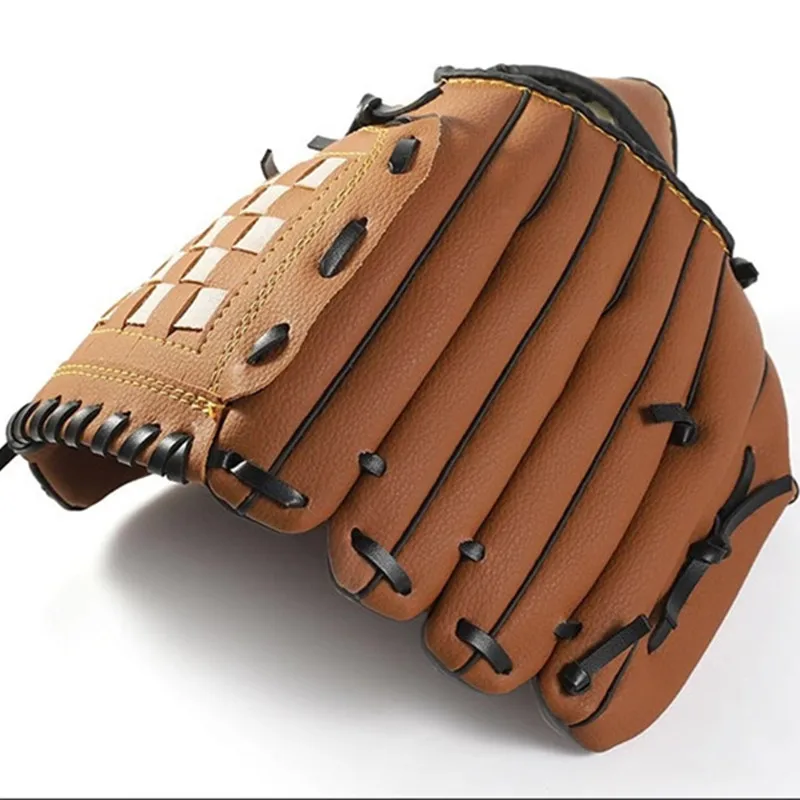  DL Custom Baseball Gloves PVC Leather Match Batting Catching