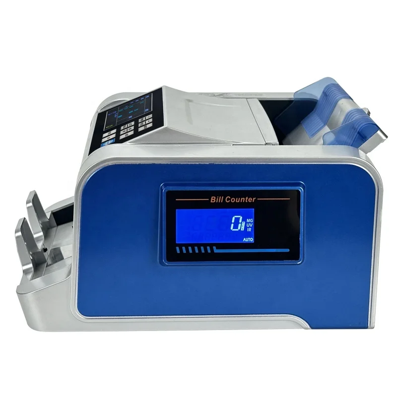 Pakistan Rupee Money Counting Machine Euro Value Counter  Turkey lira Bill notes Calculator Fake Notes Detector Counter