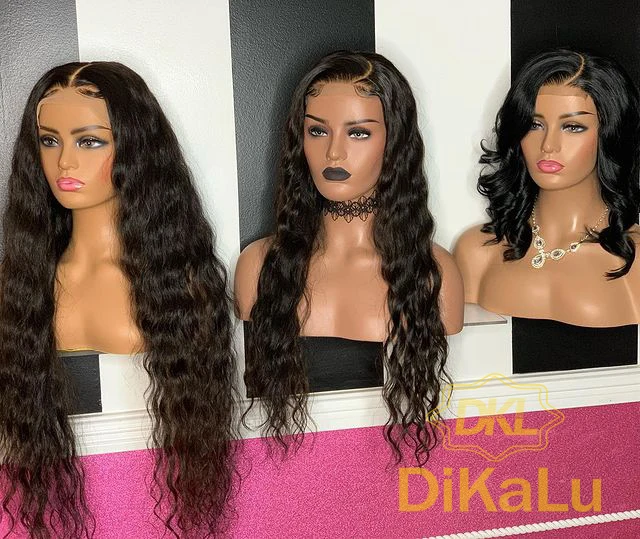 Grade 12 Peruvian Hd Frontal Lace Wig,13*6 Virgin Deep Wave Frontal Lace Wig,Verified Hawian Deep Wave Lace Wig
