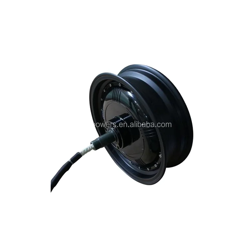 QS Motor 72V-144V 13 Inch Single Shaft 273 6000W V2 45H In-Wheel Hub Motor For E-Scooter