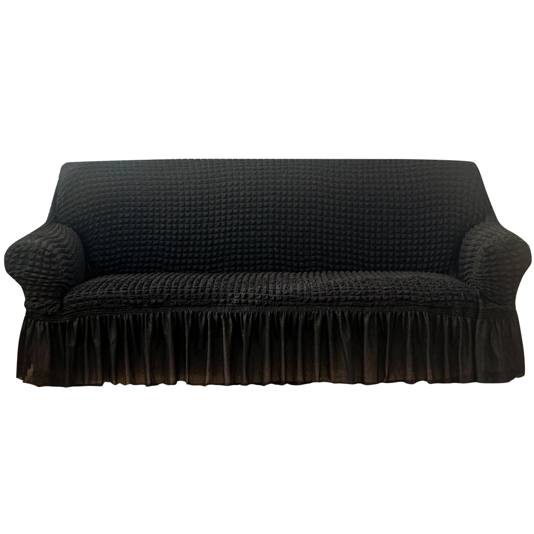 Elastic Sectional Couch Cover Sofa 3 Seats Slipcovers Stretch for Home