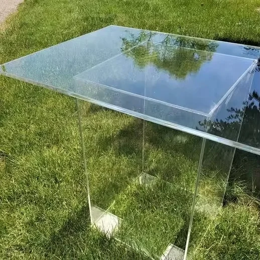 OEM customized acrylic cocktail tables Clear Cocktail Bar Table Acrylic Bar Table
