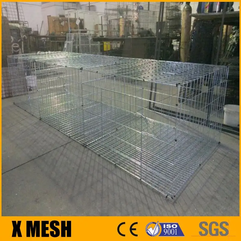 Modular Wire Rabbit Bunny Metal Galvanized Foldable Welded Wire Mesh Dog Cages