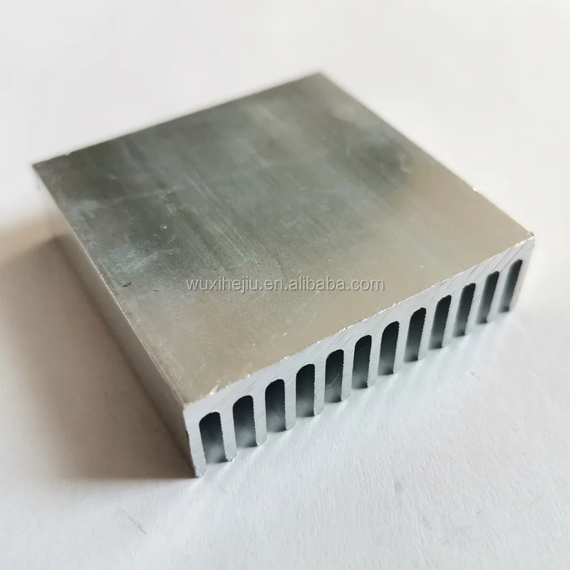 Aluminum heatsink extrusion extruded heatsink profile 40(W)*11(H)mm