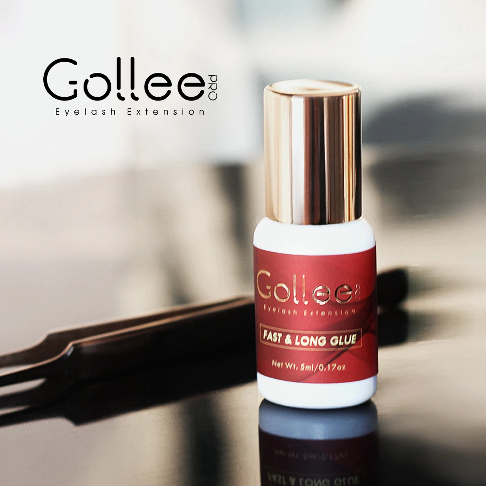 Gollee Korea 3g Strong Natural 1 Secend Prime From Latex Free Waterproof Low Fume Fast Dry Curing Red The Best For Lash Glue