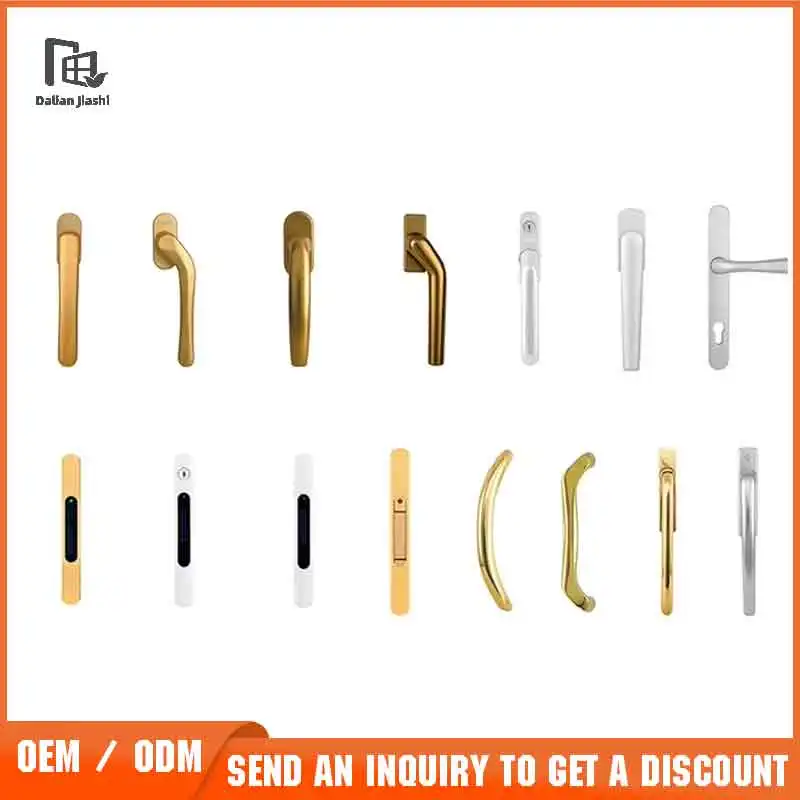 Minimalist Modern Insulation Broken Bridge Aluminum Villa Flat Open Door Double Aluminum Front Entry Doors