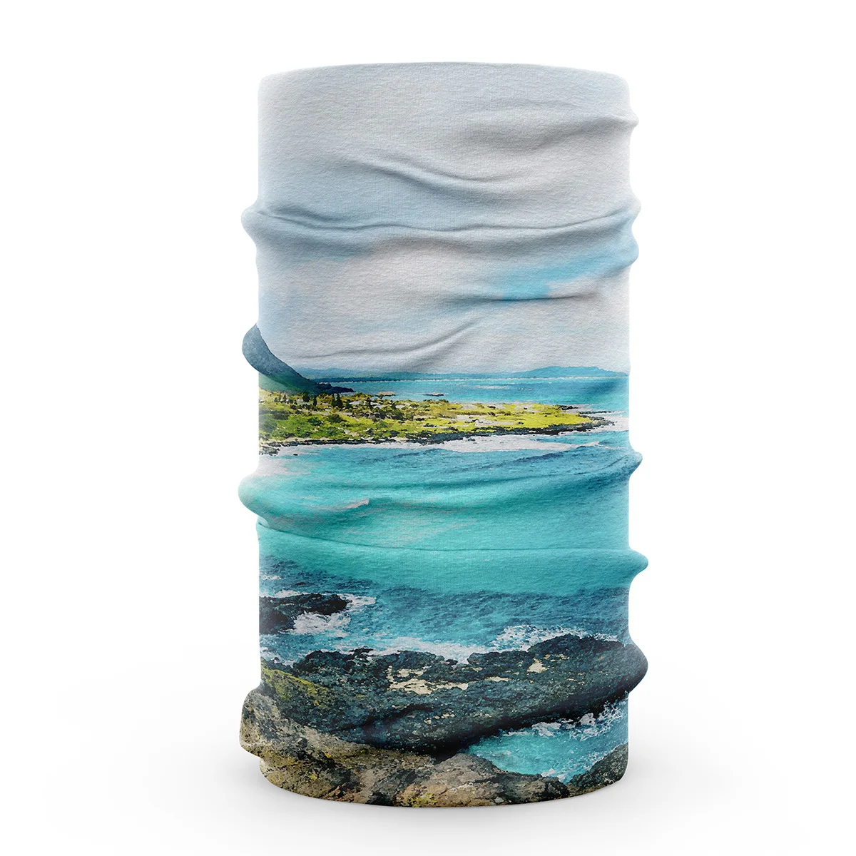 Wholesale High Quality Ice Silk Cool Summer Cooling Neck Gaiter Face Scarf Bandana For Running Custom Design Bandana