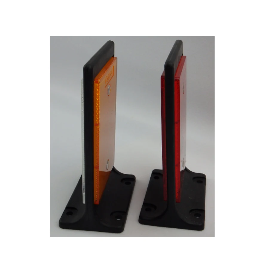 High reflective road safety guardrail reflector delineator of KT105