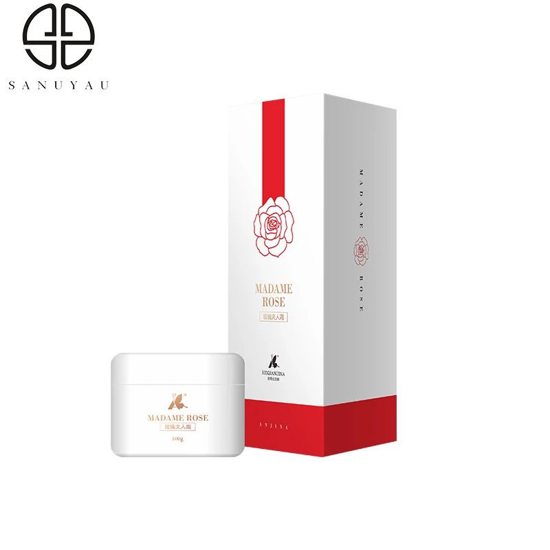 
OEM best rose extract cream face knee and elbow body cream whitening cream 