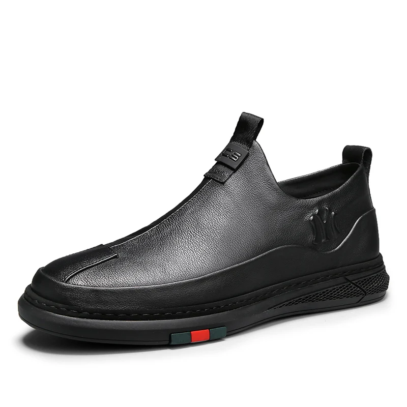 2022 New High-quality Motorcycle Leather Casual Winter Ankle Chelsea Martins Men Martin Boots Shoes