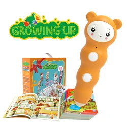Customized Audio Books Talking Pen Child Cartoon Books Kids Learning English Growing Up Reading Pen Speaking Pen Books