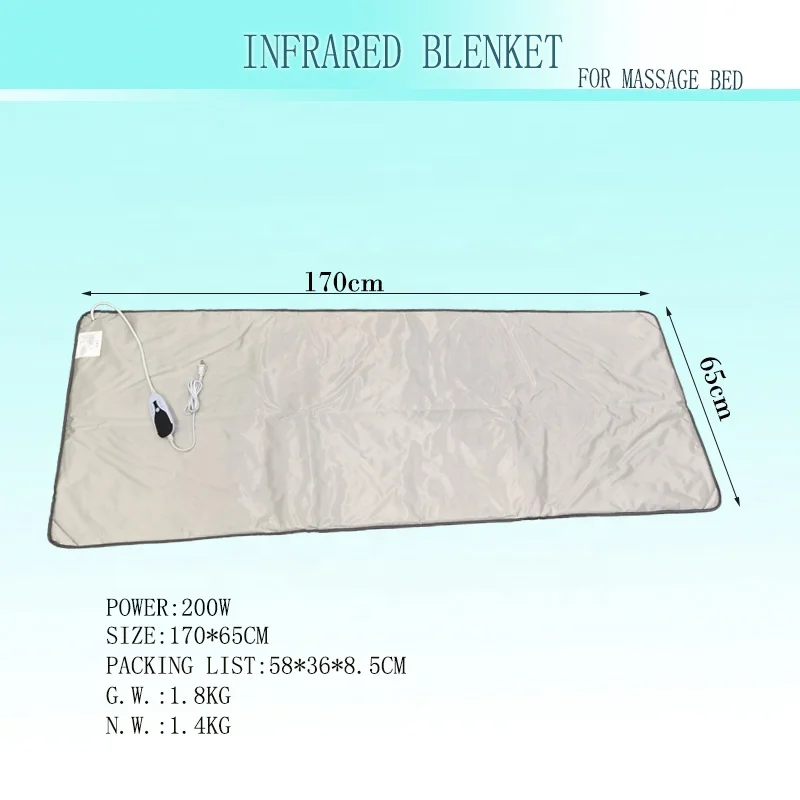 Водонепроницаемое теплое одеяло для сауны из ПВХ с Заводской настройкой времени