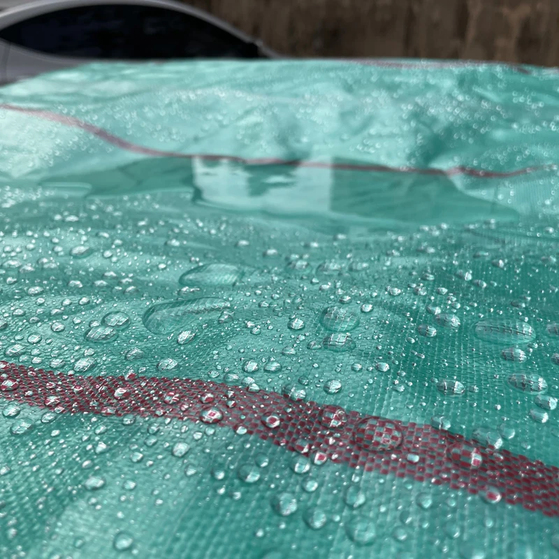 PE Tarpaulin Pallet Cover for pallet size 1200x1000 Waterproof Customized sizes