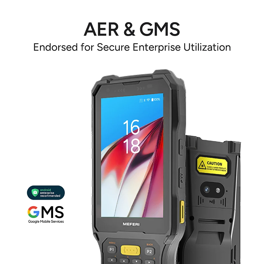 MEFERI ME74 IP68 waterproof industrial bar code reader rugged pdas android 13 barcode scanner handheld PDA with 5G network