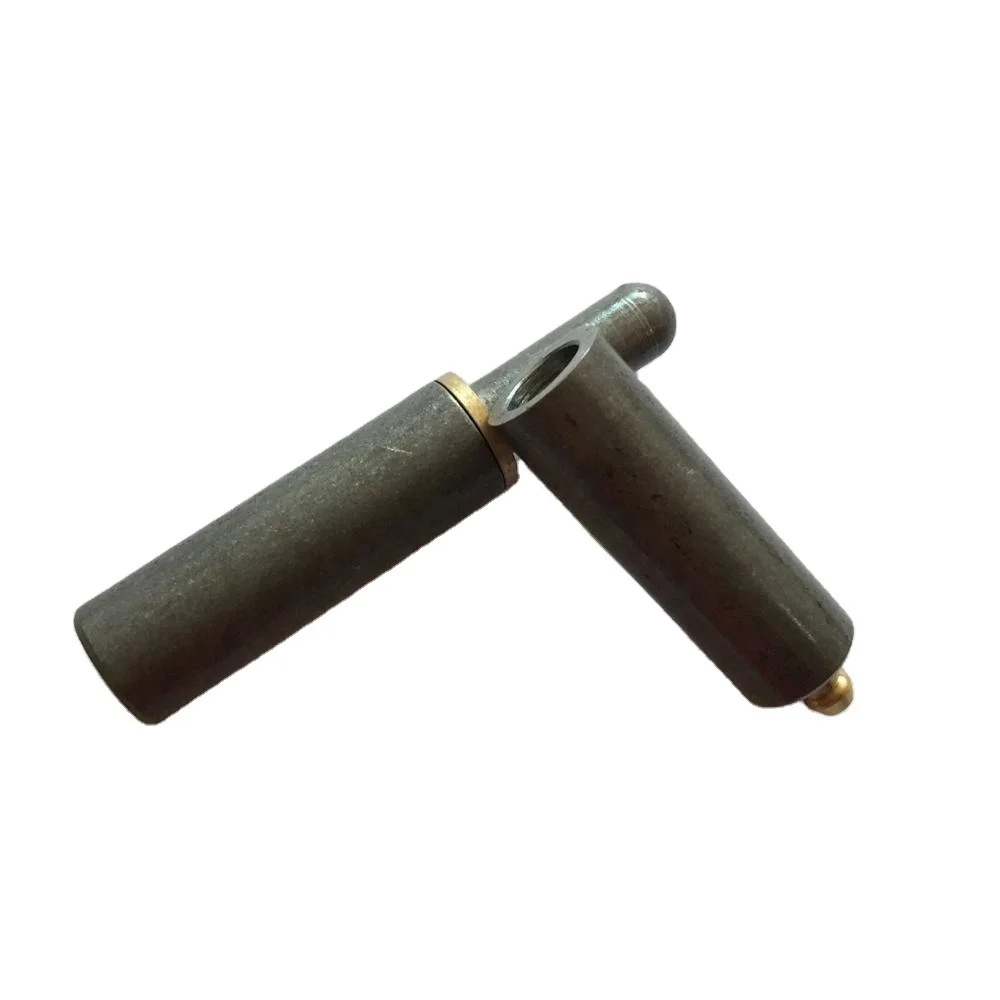 Стальной цилиндрический шарнир, стальной сварной шов на шарнире