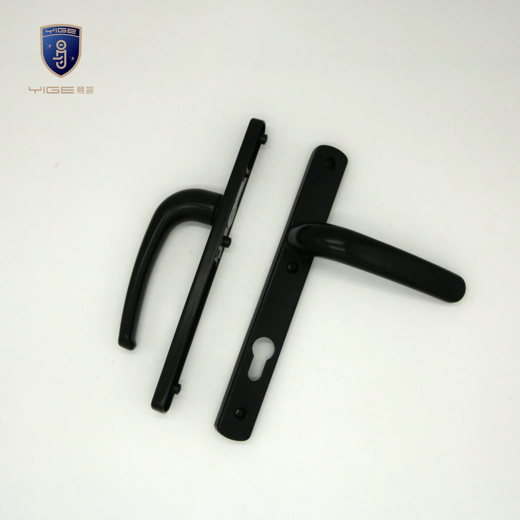 Prime Quality Indoor Lever Security door Lock lever handles Black handle hardware fitting