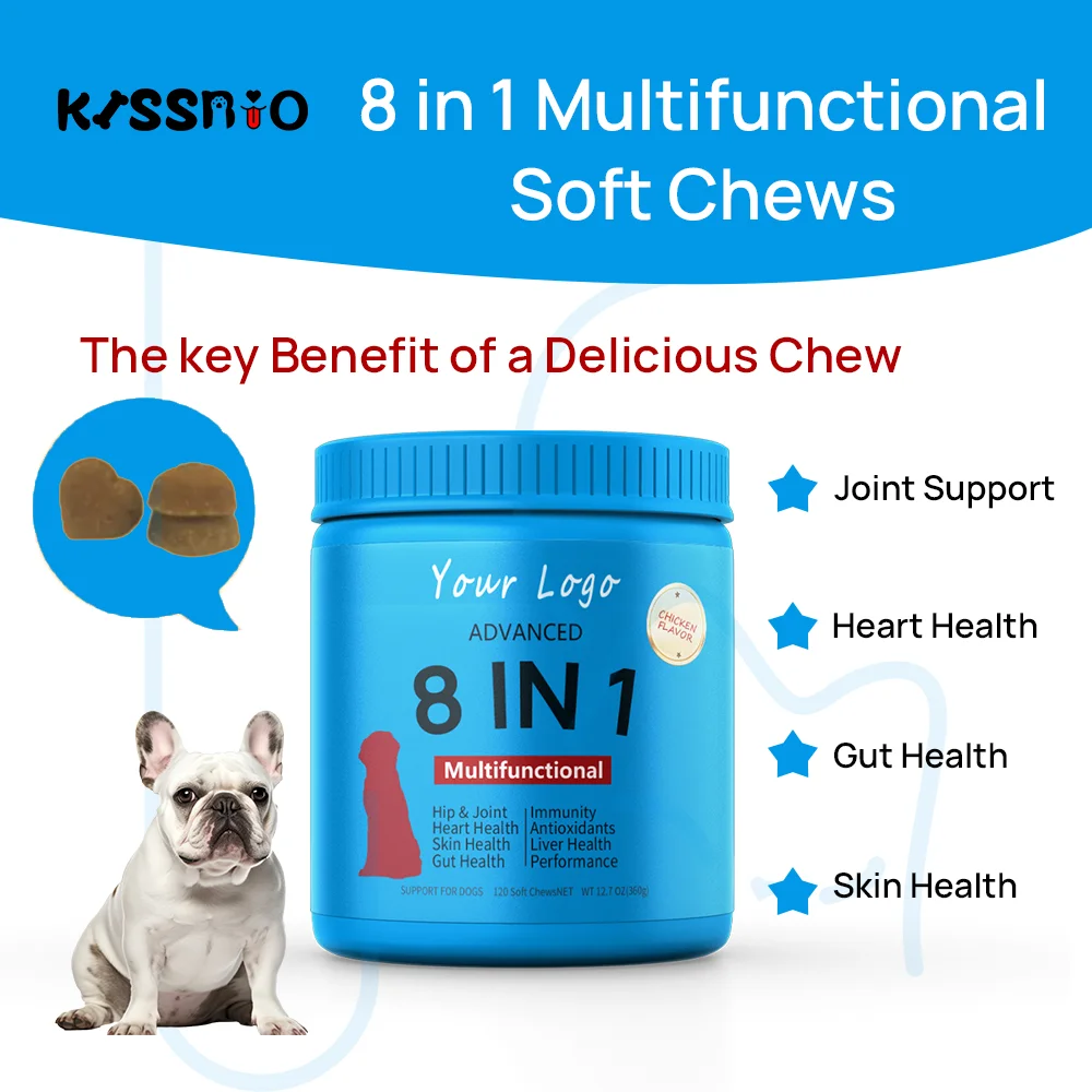 Health Club | Premium Dog Multivitamins and Supplements with Glucosamine Pet Health Care for Dogs
