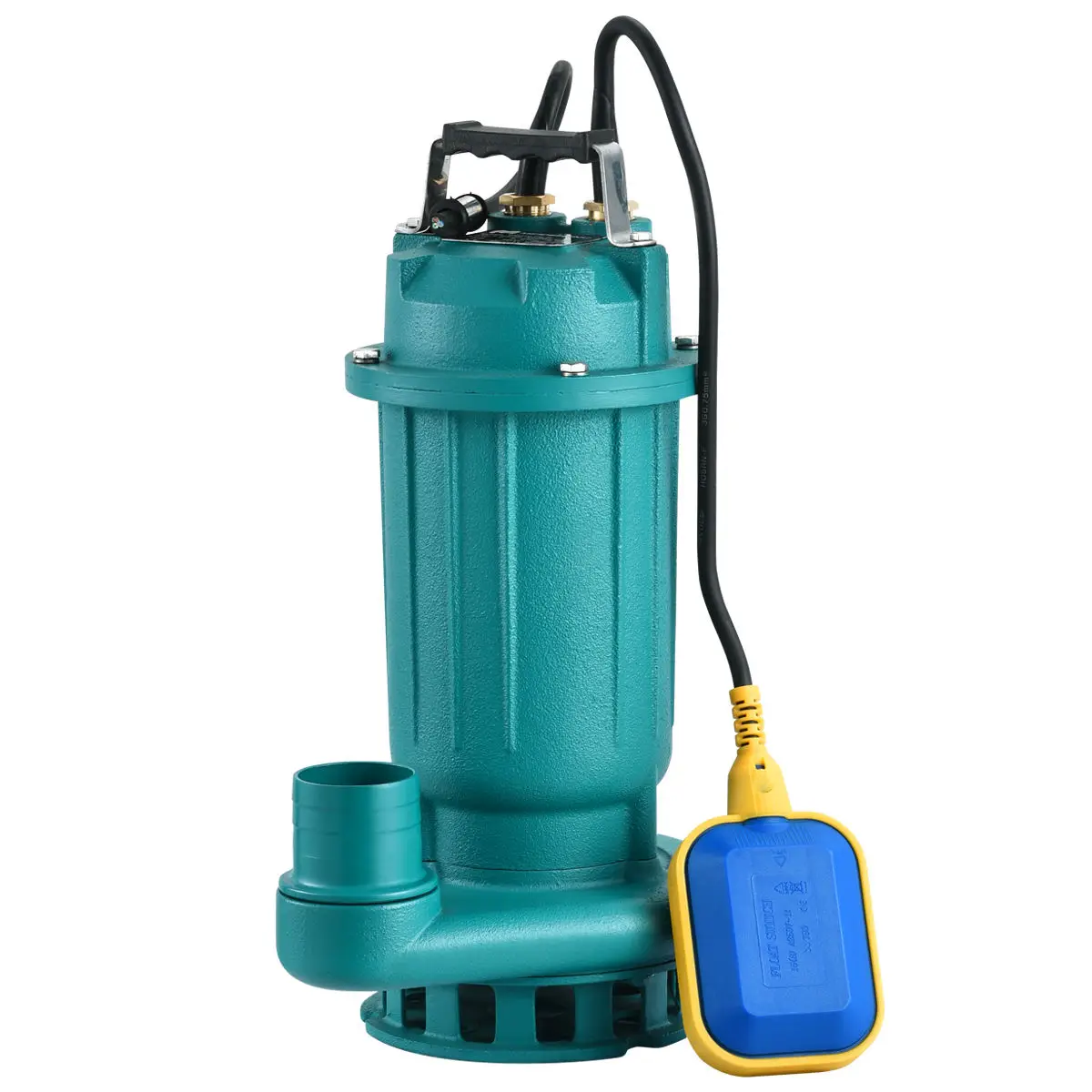 2inch 1.5hp WQD heavy duty sewage pump submersible drainage water pumps with cutter