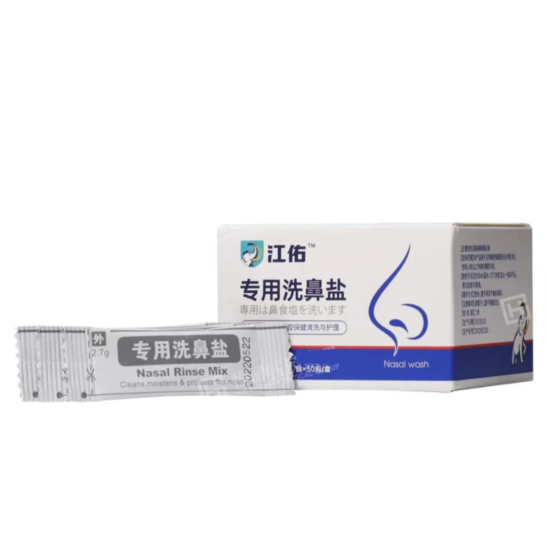 Nasal Salt For Neti Pot Quality Product Nasal Cleansing Salt 2.7Gx30 Nasal Wash Salt