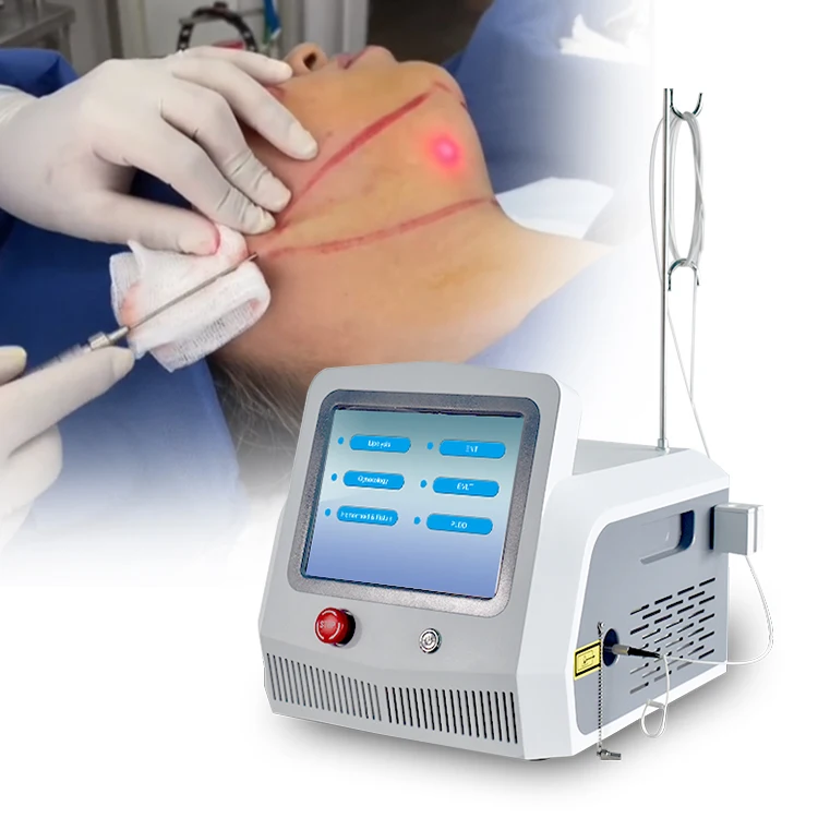 Triangel Laser Liposuction 980 1470nm Laser Lipolysis Endo Laser Face Lifting Device