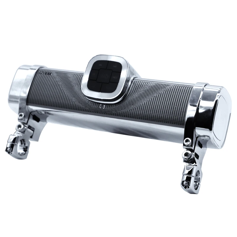 High quality loudspeaker sound Motorcycle scooter ATV UTV MP3 audio system speaker FM BT Voice Assistant  Charging Waterproof